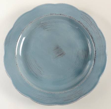 Flora Sky Blue Salad/Dessert Plate