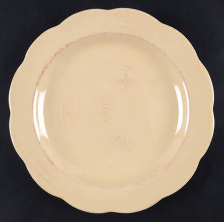 Flora Cream Salad/Dessert Plate