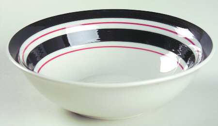 Basic Living Rainbow Black Soup/Cereal Bowl