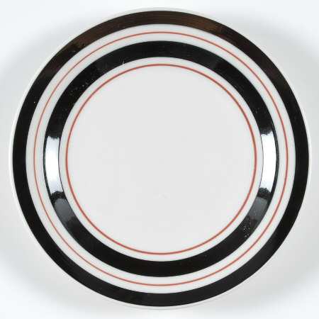 Basic Living Rainbow Black Salad/Dessert Plate