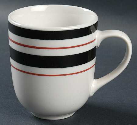 Basic Living Rainbow Black Mug