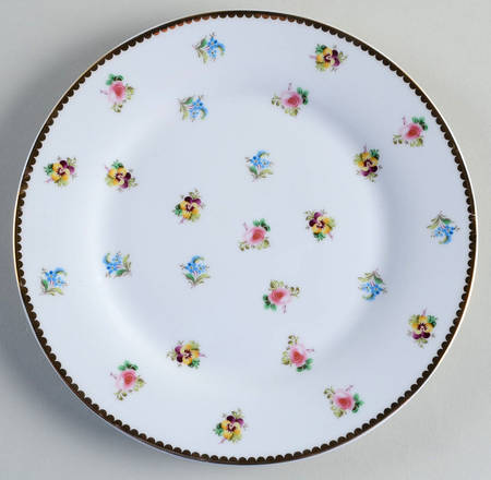 Rosebud Salad Plate