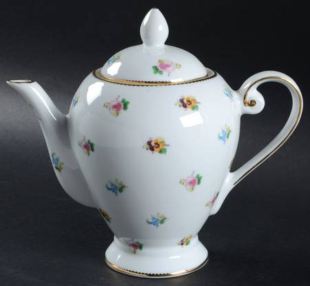 Rosebud Teapot & Lid