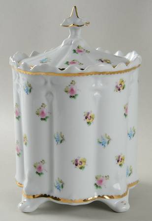 Rosebud Medium Canister & Lid