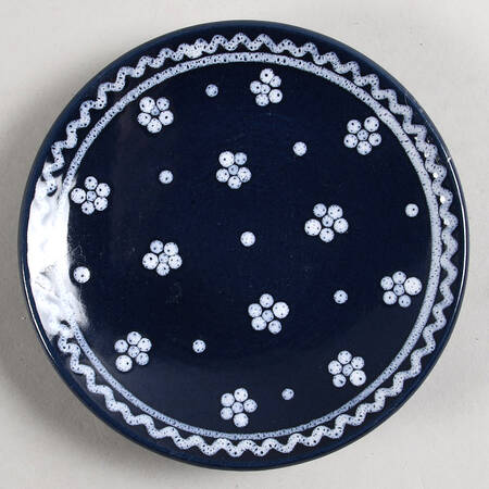 Dirndl Blue Bread & Butter Plate