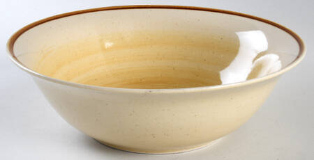 Ocean Dream Brown 9" Round Vegetable Bowl