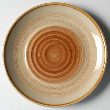 Ocean Dream Brown Salad/Dessert Plate