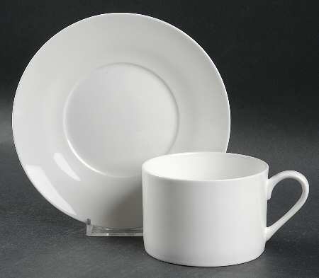 Plenary Flat Cup & Saucer Set