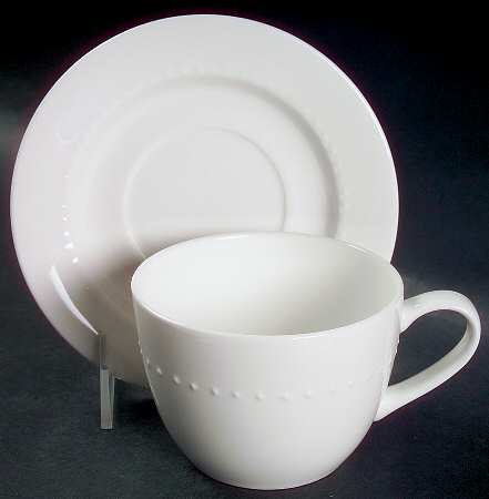 Adorne Flat Cup & Saucer Set