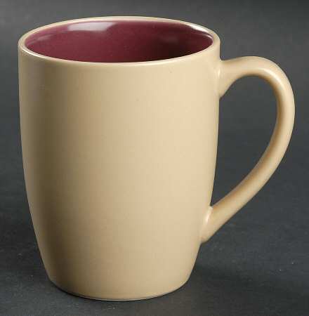 Paradiso 2 Tone Burgundy Mug