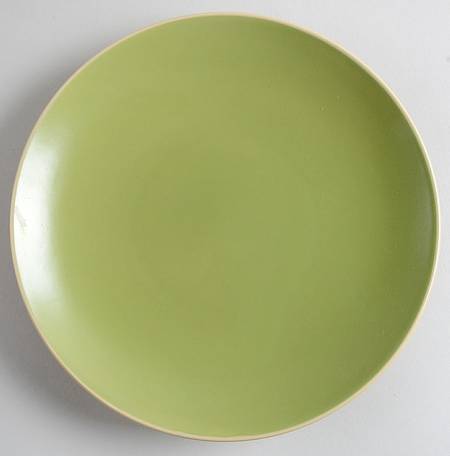 Paradiso 2 Tone Green Salad/Dessert Plate