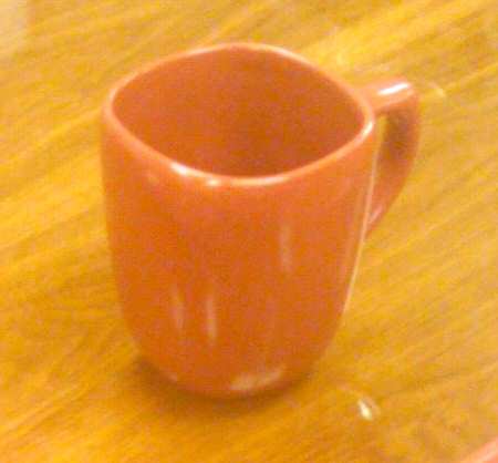 Lucero Orange Mug