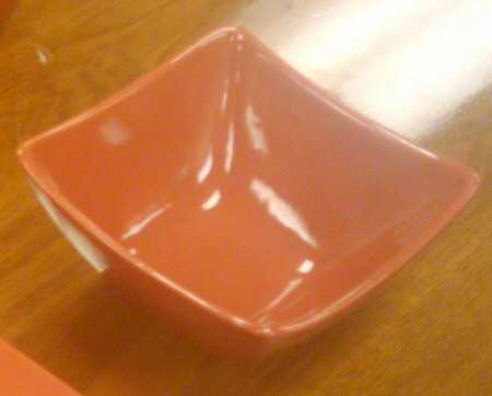 Lucero Orange Soup/Cereal Bowl