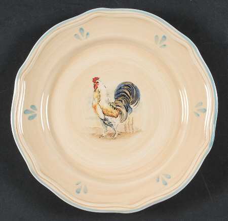 Noble Rooster Salad/Dessert Plate