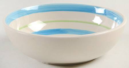 Lorenzo Blue Soup/Cereal Bowl