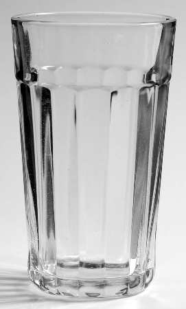 Lorenzo Blue 8 Oz Glassware Tumbler