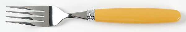 Conway Yellow Dinner Fork (7 1/2" or Larger)