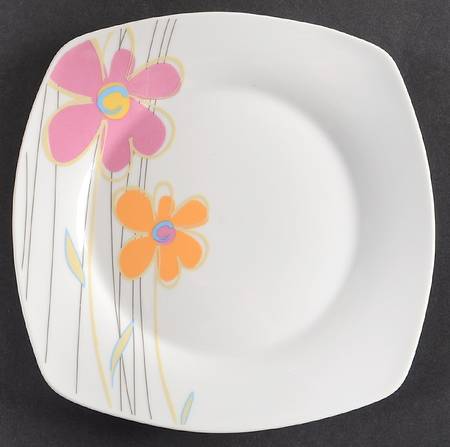 Sunset Daisy Bread & Butter Plate
