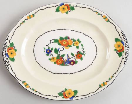 Gillian 10" Oval Serving Platter