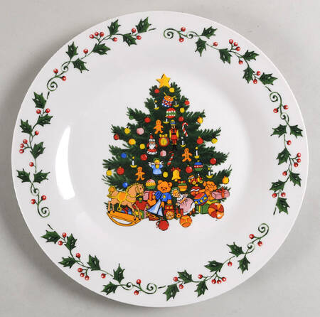 Tree Trimmings Dinner Plate