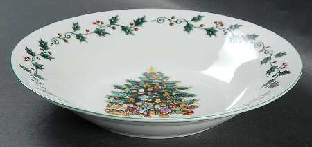 Tree Trimmings Coupe Soup Bowl