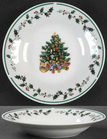 Tree Trimmings Coupe Soup Bowl