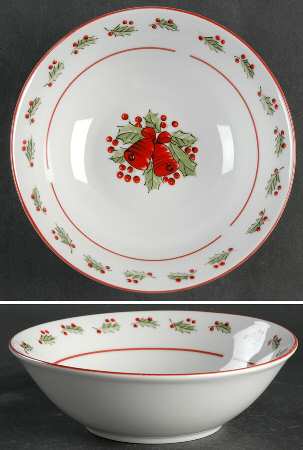 Holiday Carillon Soup/Cereal Bowl