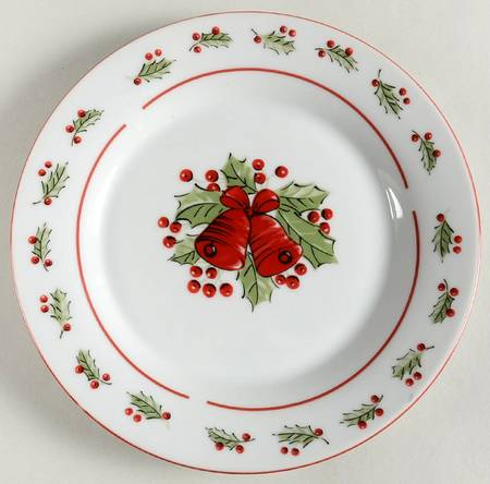 Holiday Carillon Salad/Dessert Plate