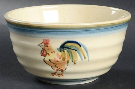 Ocean Dream Rooster Coupe Cereal Bowl