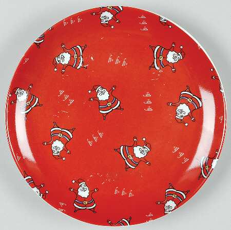 Ho Ho Ho (Coupe) Salad Plate
