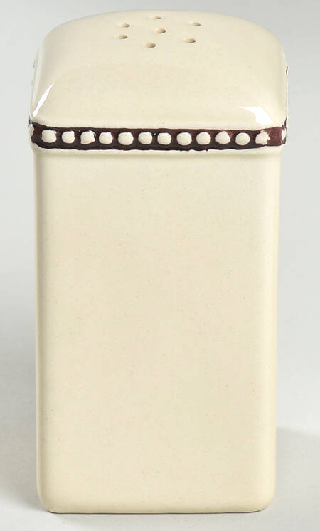 Cream Pepper Shaker