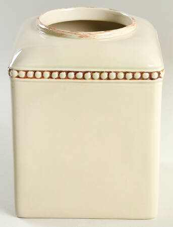 Cream Medium Canister No Lid