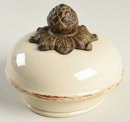 Cream Lid for Medium Canister