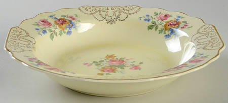 GEO368 Canarytone Rim Soup Bowl