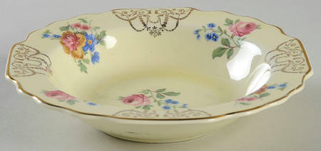 GEO368 Canarytone Rim Fruit/Dessert (Sauce) Bowl