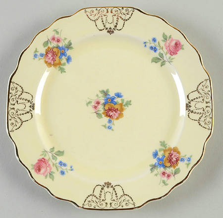 GEO368 Canarytone Bread & Butter Plate