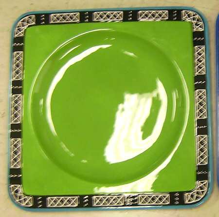 Sassy Salsa Square Dinner Plate