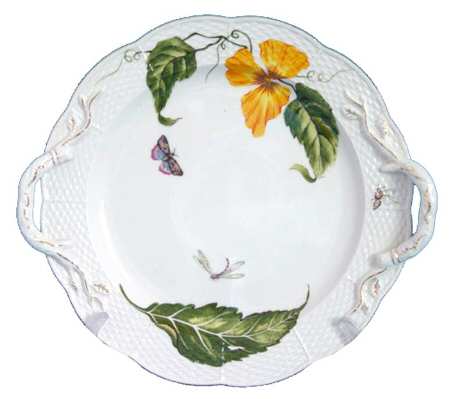 Renata 13" Handled Chop Plate (Round Platter)