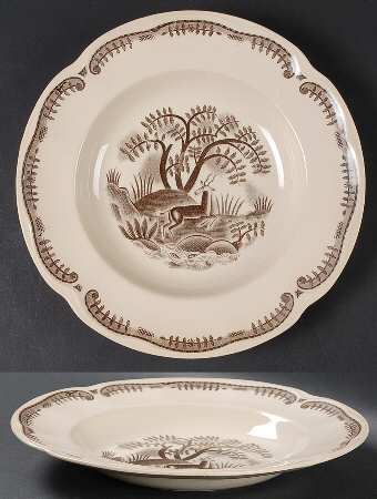 Tibet Large Rim Soup Bowl