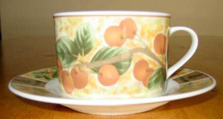 GID189 Flat Cup & Saucer Set