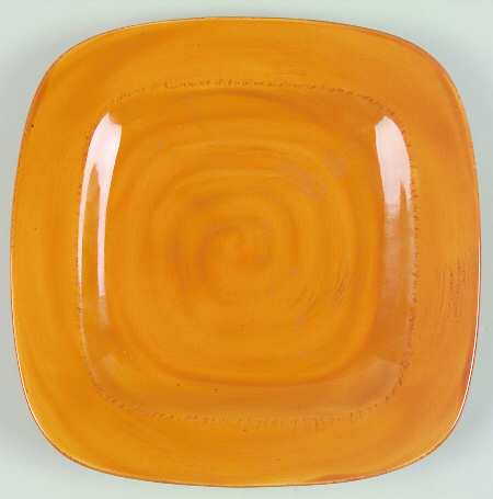 Shades Mustard (Mix N Match) Square Salad Plate