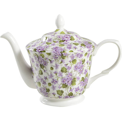 Violet Teapot & Lid