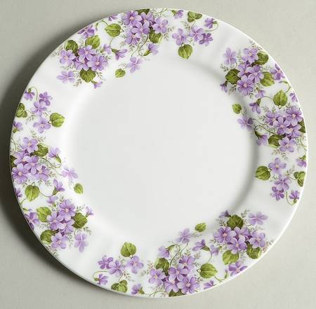 Violet Salad/Dessert Plate