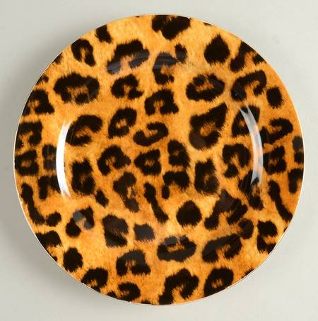 Leopard by Gracie Bone China