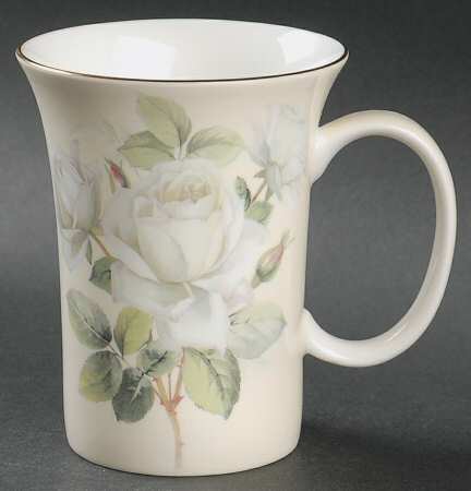 Iceberg White Rose Mug