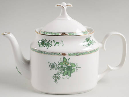 Green Gracie Teapot & Lid