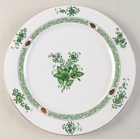 Green Gracie Dinner Plate