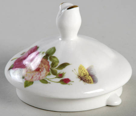 Sandra's Rose Lid for Small Teapot