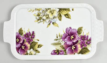 Pansy Lid for Rectangular Baker