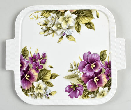 Pansy Lid for 10" Rectangular Baker